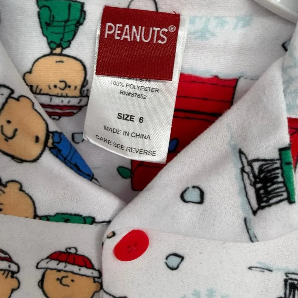 Peanuts pajamas inseam